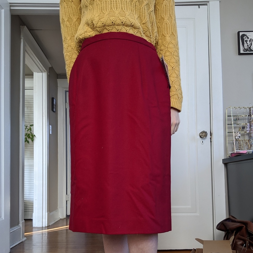 Pendleton 100% wool pencil skirt - NWT Vintage 12